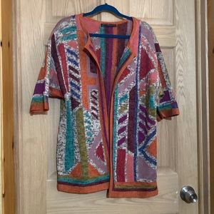 Peruvian connection cardigan